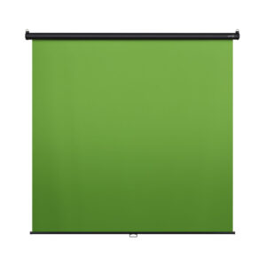 Elgato Green Screen MT Wall-Mounted Retractable Chroma Key Backdrop With Wrinkle-Resistant Fabric For background Removal