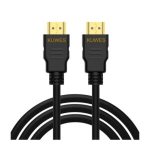 Kuwes HDMI Cable Gold Male to Male Connector 1.4V Ultra HD/High Speed (10M)