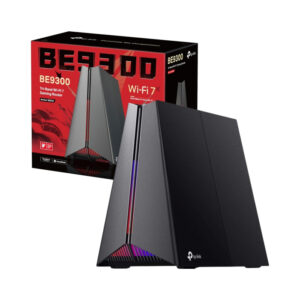 TP-Link Archer GE550 BE9300 Tri-Band WiFi 7 Gaming Router, 5G Multi-Gigabit Game Ports for Ultimate Speed Experience, WiFi Router up to 9220 Mbps Speed, 4K-QAM, 6 GHz Smart Roaming with Easy-Mesh