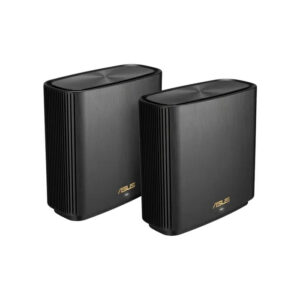 ASUS XT8 (B-2-PK) ZenWifi AX6600 Whole Home Tri-Band Mesh WiFi 6 (Black-G20)