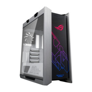 Asus Rog Strix Helios Mid-Tower 3-Side Tempered Glass Panel Case with Dynamic RGB Lighting Front Panel - White - Image 1