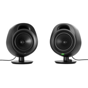 Steelseries Arena 3 Full Range Immersive 2.0 Bluetooth/Wired (3.5mm ) Spatial Audio Gaming Speaker System For PC & Bluetooth Enabled Smart Devices