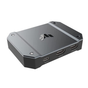 Asus TUF Gaming Capture Box - CU4K30 240 FHD FPS 4K Resolution Supported Plug And Play USB Type-C Console Party Chat With RGB Lighting - Image 1