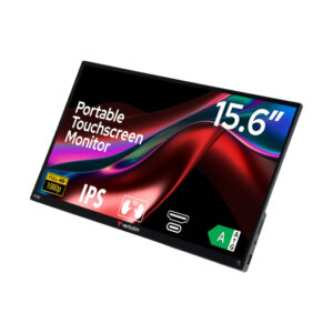 Verbatim Portable Touch Screen Monitor 15.6" IPS FHD Metal Housing, HDR, Integrated Speaker, 16.7 Millions Colour